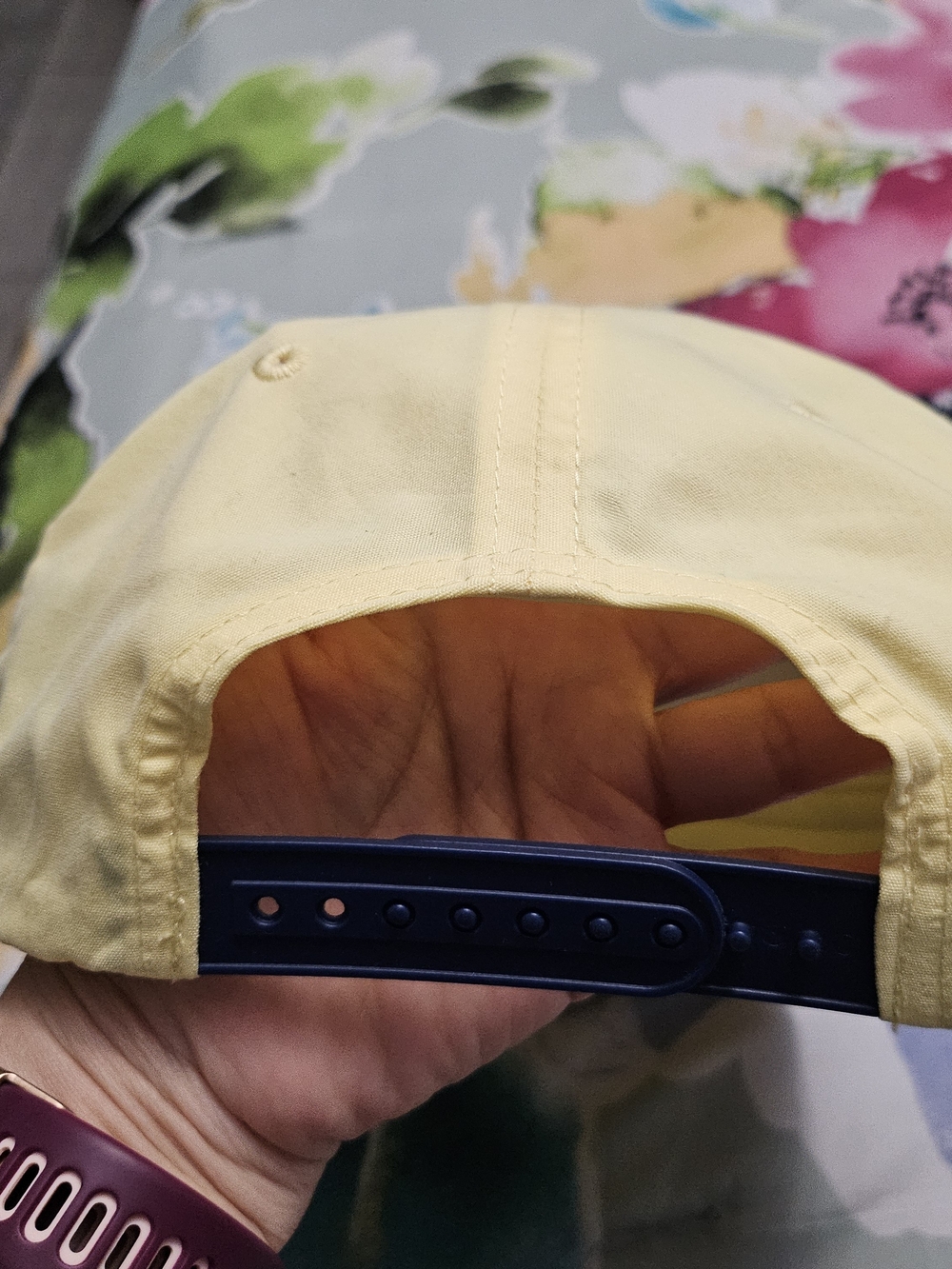Yellow Rope-Front Cap - Picture 2 of 7
